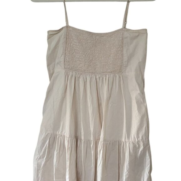 BIRD & KNOLL COTTON IVORY/CREME LUNA MAXI LONG DRESS X‎ SMALL EUC - Picture 3 of 5